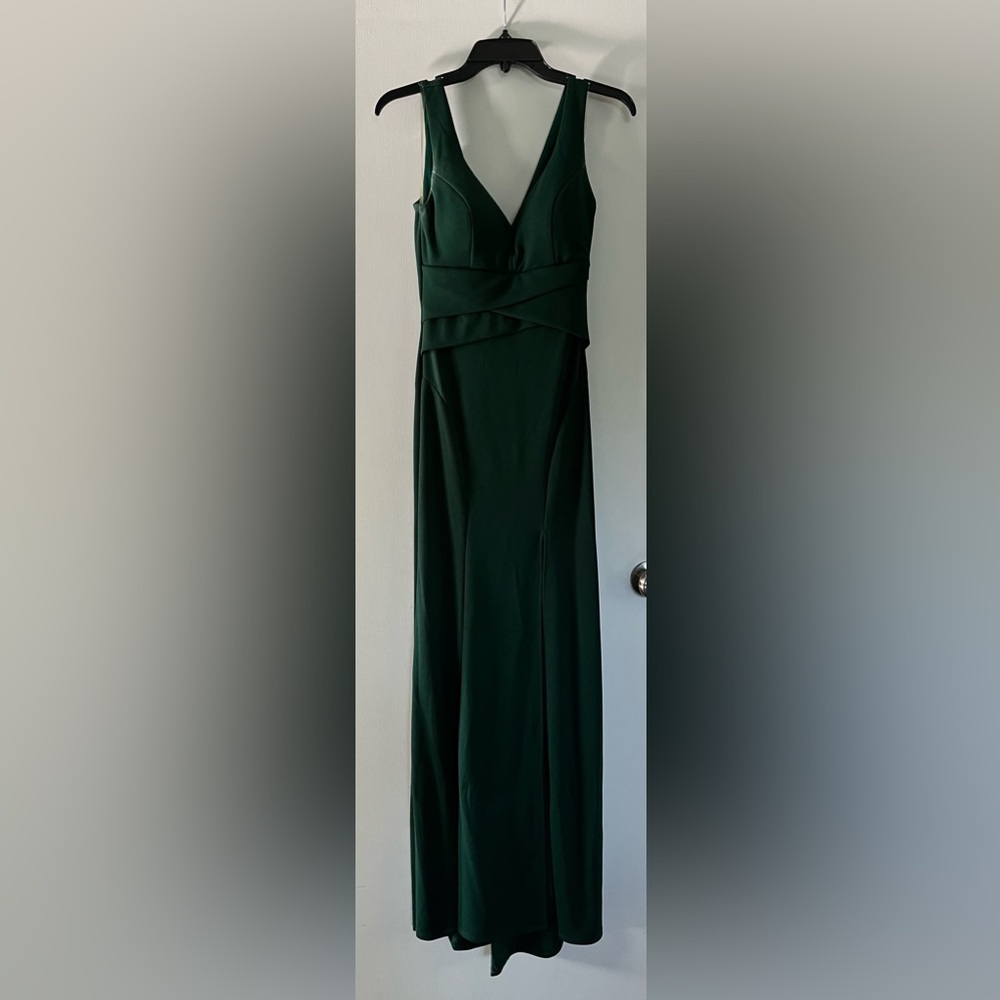 Windsor Emerald Green Gown EUC Small